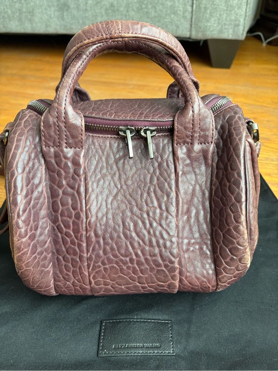 Alexander Wang Handbags - Authentic Alexander Wang Rocco Bag , Burgundy Pebbled Lambskin Leather